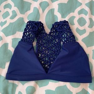 Mikoh Swimwear Tuamotu Bikini Top Macrame